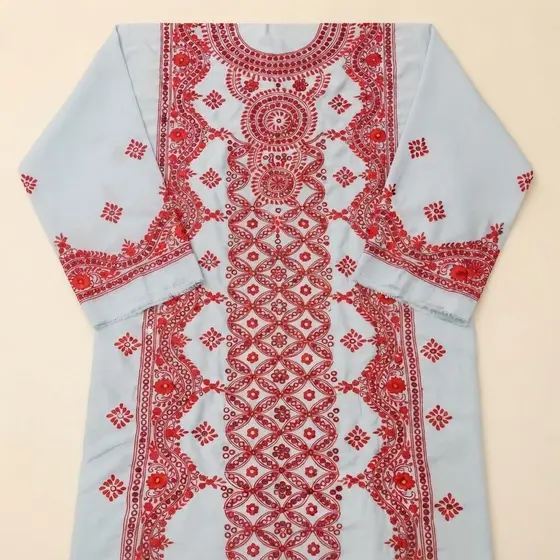 Embroidered balochi Outfit handmade